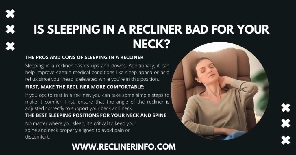 Is Sleeping in a Recliner Bad for Your Neck