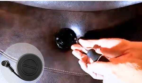 how to replace or change power recliner switch, installing new switch