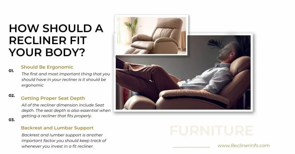 how a recliner fit your body