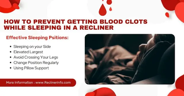 can you the Prevent Getting Blood Clots While Sleeping in a Recliner chair