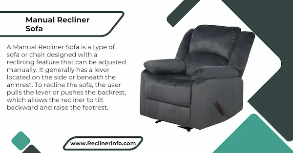 manual recliner chair 