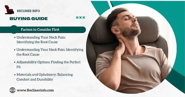 recliner for neck pain buying Guide