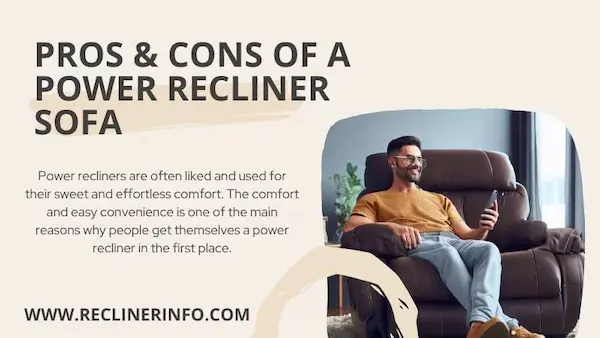 pros and cons of the electric recliner chair 
